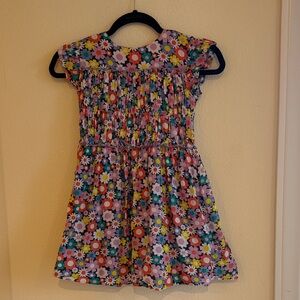 Crewcuts Floral Kids Dress - Purple and Multicolor Size 7